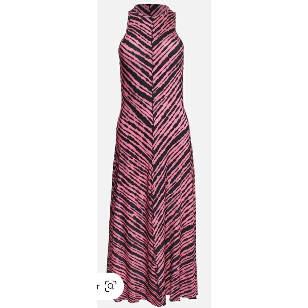 PROENZA SCHOULER WHITE LABEL Sleeveless Tie Dye Jersey Dress Pink NWT Size Mediu